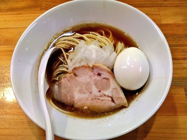 「中華ソバ+味玉」@煮干中華ソバ イチカワの写真