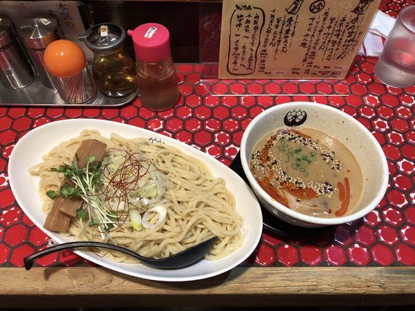 「西京味噌坦々つけめん」@京つけめん つるかめ 本店の写真