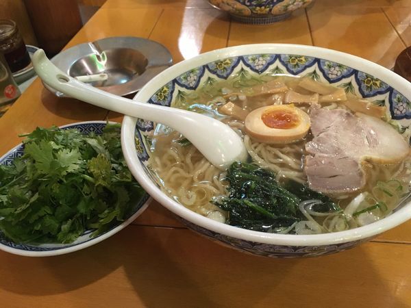 「ラーメン 塩 揚州麺」@中国ラーメン 揚州商人 新横浜店の写真