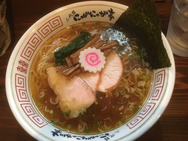 「さんま香油そば780円」@二代目 にゃがにゃが亭の写真