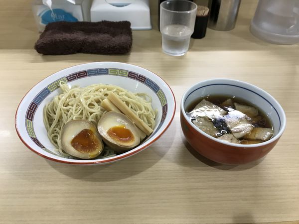 「つけ麺【並、味玉】」@煮干鰮らーめん 圓 名古屋大須店の写真
