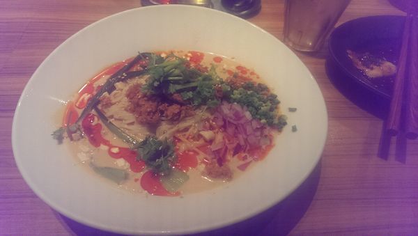 「冷製豆乳担々麺」@RAMEN FACTORY TORISETSUの写真