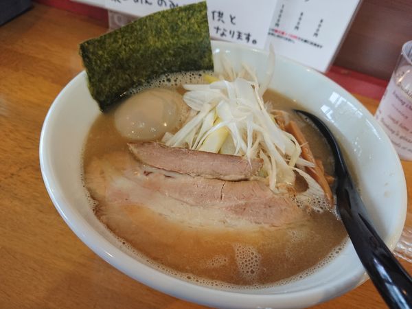 「味玉鯵コク醤油 800円」@Noodle shop Yanの写真