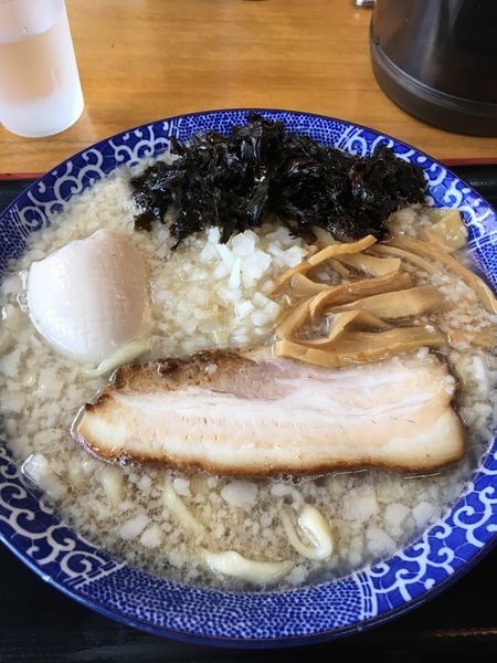 「背脂煮干中華そば＋味玉」@肉煮干中華そば 鈴木ラーメン店 橋本店の写真