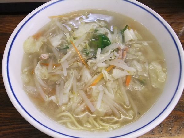 「タンメン（630円）」@坂本屋の写真