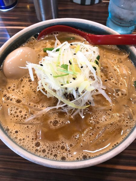 「海の味玉味噌そば(大盛) ¥1000」@中華そば 螢の写真