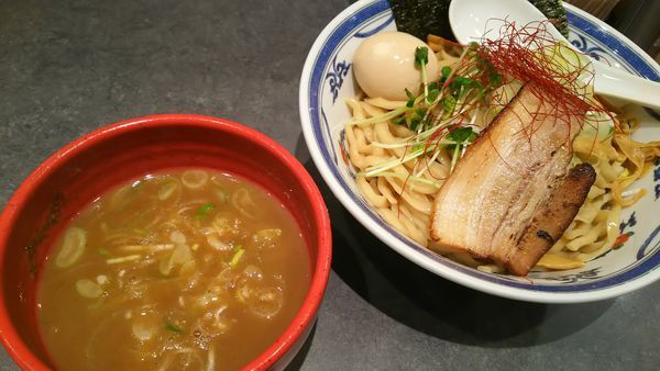 「味玉つけ麺（鶏魚介）」@つけ麺や 武双の写真