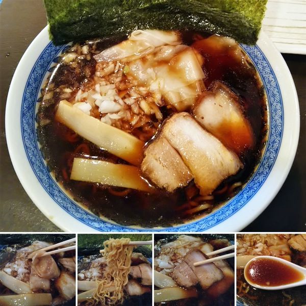 「ワンタン麺　800円」@麺酒盗ざい八の写真