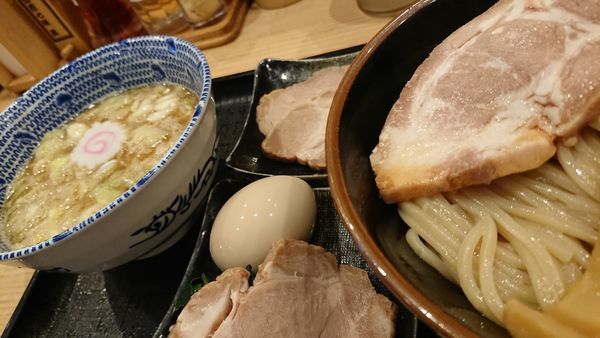 「特製つけ麺 並」@舎鈴 池袋東口店の写真