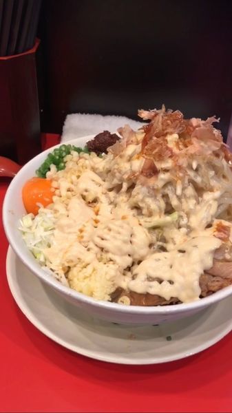 「まぜそば」@用心棒の写真