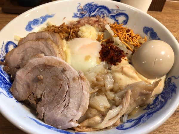 「まぜそば」@ジャンクガレッジ しらこばと公園前店の写真