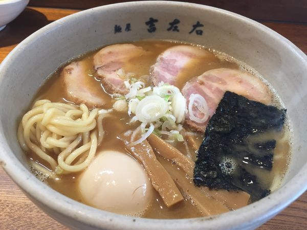「味玉らーめん（890円）＋チャーシュー（450円）」@麺屋吉左右の写真