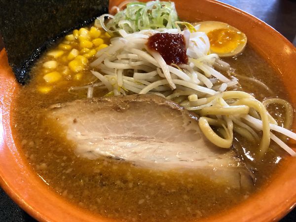 「むげん味噌 半額券使用 445円」@麺屋むげんの写真