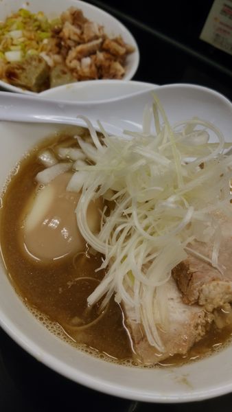 「煮干中華そばNORMAL750円」@煮干中華そば のじじR 我孫子店の写真