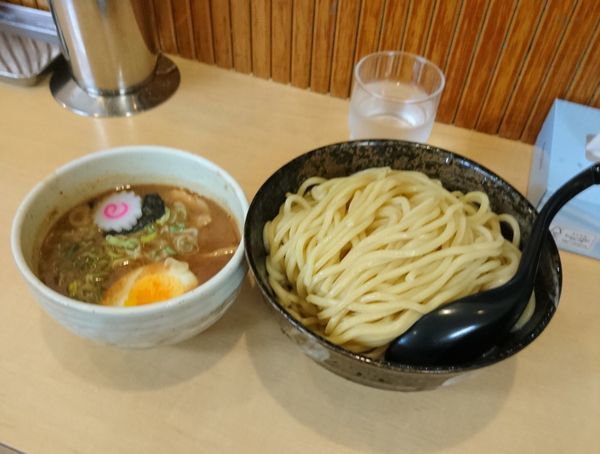 「塩もり 中盛」@中華そば・特製もりそば 満帆 伊勢崎店の写真