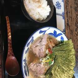 鶏白湯にぼしラーメン
