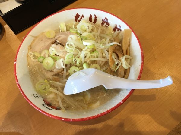 「醤油ラーメン ギトギト」@こってりらーめん なりたけ 幕張店の写真