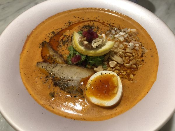 「スパイシー鶏白湯」@MENSHO SAN FRANCISCOの写真