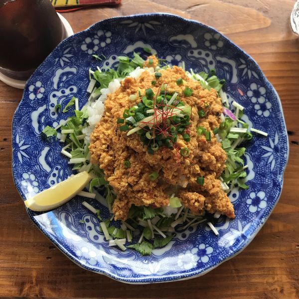 「鶏と豆腐の青葱キーマカレー」@カレーと家具。 sii houseの写真