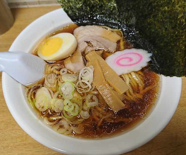 「佐野ラーメン(500円)」@駅そば大宮の写真
