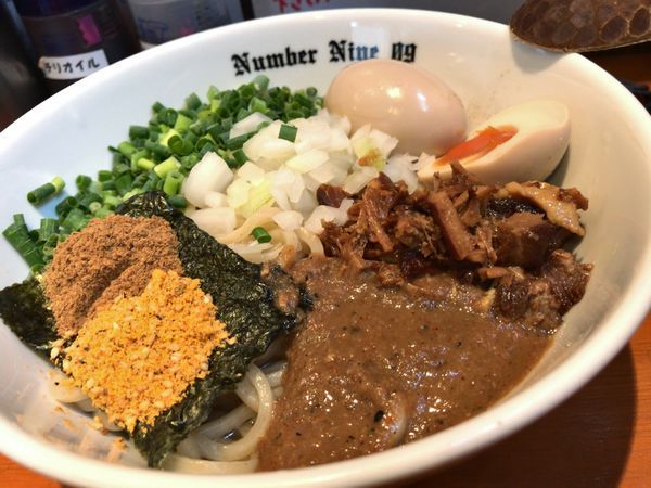 「油そば」@麺Dining Number Nine 09の写真