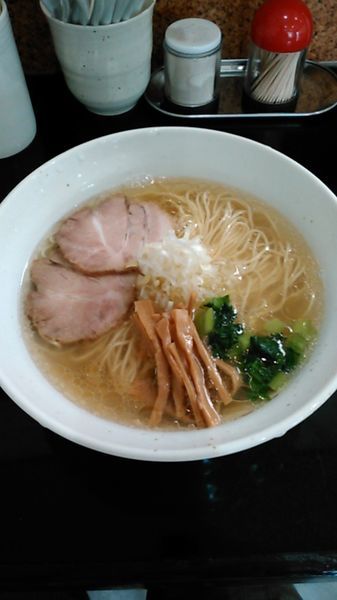 「塩ラーメン　750円」@麺処 たまりやの写真