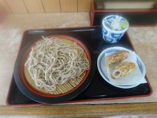 「もり蕎麦＋ちくわ天 ４５０円」@ねぎどんの写真