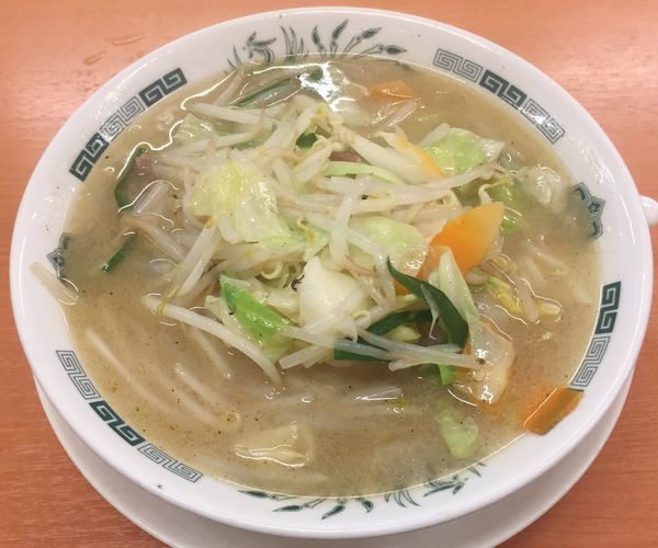 「野菜たっぷりタンメン520円」@日高屋 沼袋北口店の写真