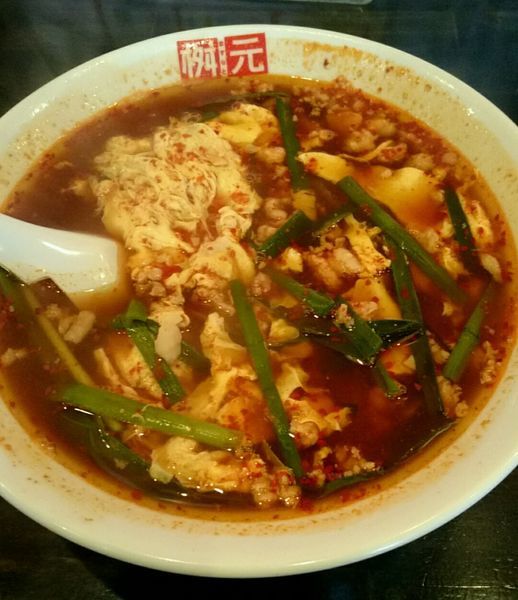 「辛麺　中辛　レギュラー」@辛麺屋桝元 前橋県庁南店の写真