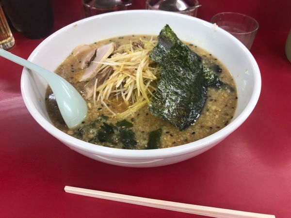 「ネギ味噌中」@ラーメンショップ 水代店の写真
