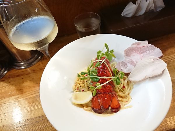 「【限定】雲丹とオマールの和えそば」@麺庵 小島流の写真