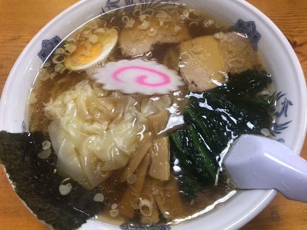 「ワンタンメン(大盛)」@いげたやの写真