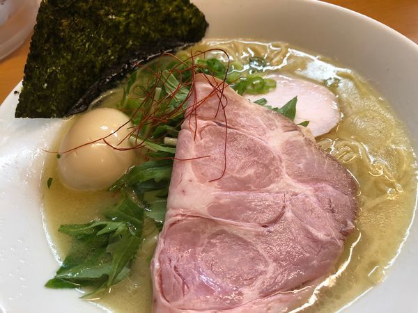 「鶏白湯真鯛そば」@麺処ろくめいの写真