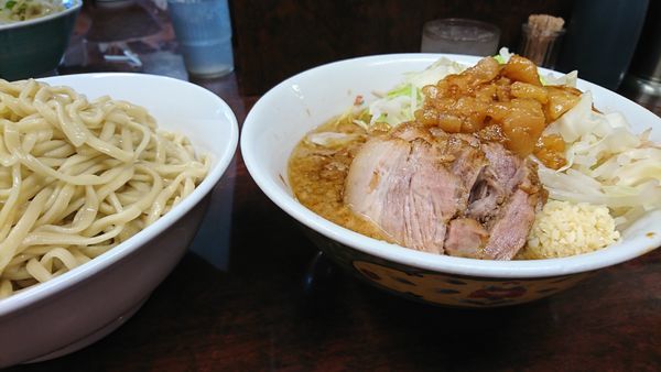 「つけ麺 ぶた小」@ラーメン二郎 めじろ台店の写真