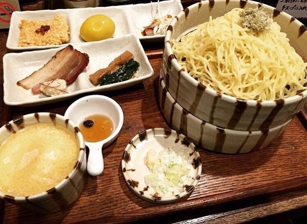 「特選塩つけ蕎麦」@焙煎汐蕎麦処 金字塔の写真