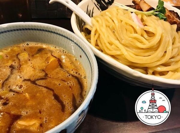 「特製つけ麺」@銀座 朧月 目黒処の写真