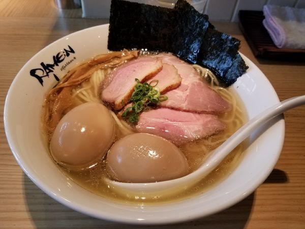 「特製塩そば、味玉」@Ramen にじゅうぶんのいちの写真