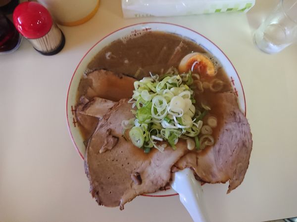 「濃口煮干し中 700円」@ラーメン麺雅の写真