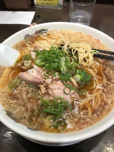 「ラーメン620円＋大盛100円」@来来亭 東川口店の写真
