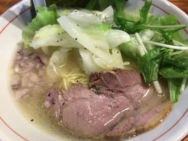 「塩キャベツらーめん 850円」@創麺 どすんの写真