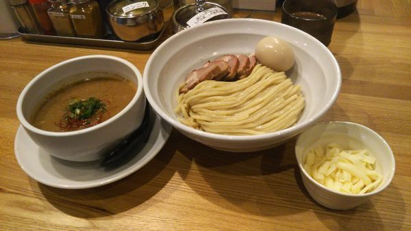 「特製海老つけめん、チーズ」@つけめん・まぜそば むじゃきの写真