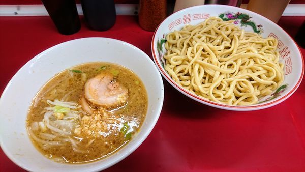 「つけ麺(ヤサイ少なめ･ニンニク)」@ラーメン二郎 湘南藤沢店の写真
