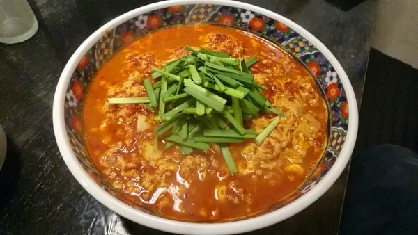 「辛麺(25倍)中華麺」@辛麺屋 甲府店の写真