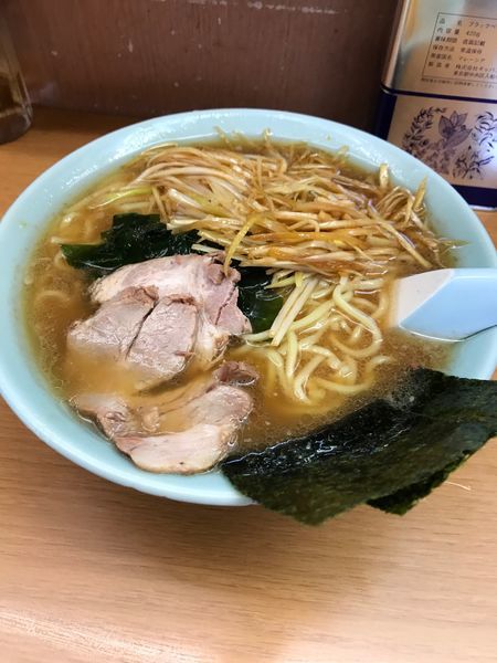 「ネギラーメン 中」@なかむら屋の写真