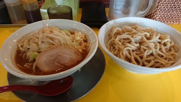 「つけめん 中 ニンニク」@ラーメン ヒカリの写真