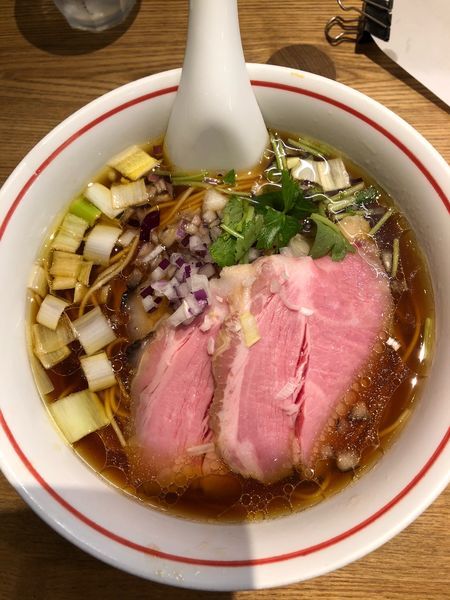 「限定 焼豚鯖太郎 追い鯖煮干しver 1100円」@麺尊 RAGEの写真