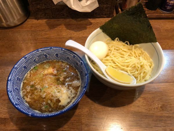 「鶏つけそば」@らぁめん 欽山製麺所の写真