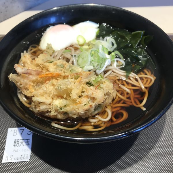 「朝天玉（￥320）」@名代 富士そば 市ヶ谷五番町店の写真