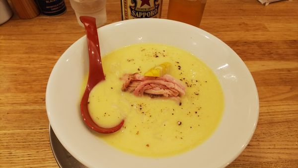 「トウキビの冷やし麺」@麺や 七彩 八丁堀店の写真