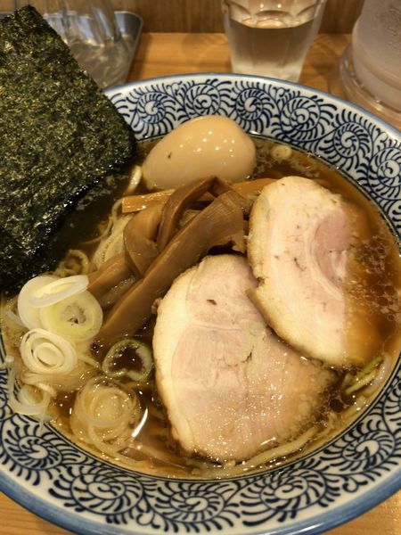 「中華そば ¥730＋味玉 ¥100」@中華そば 笑歩の写真